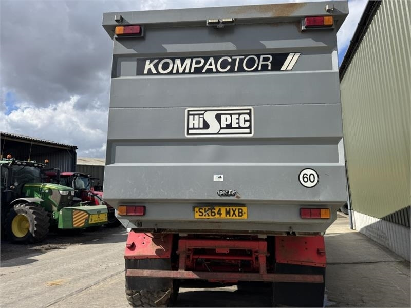 Hi Spec Kompactor K40 Ejector Trailer - 农场拖车:图3 Hi Spec Kompactor K40 Ejector Trailer - 农场拖车:图3