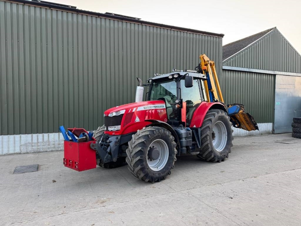 Massey Ferguson 7618 Dyna VT c/w Bomford Falcon Evo 6.5 - 拖拉机:图1 Massey Ferguson 7618 Dyna VT c/w Bomford Falcon Evo 6.5 - 拖拉机:图1