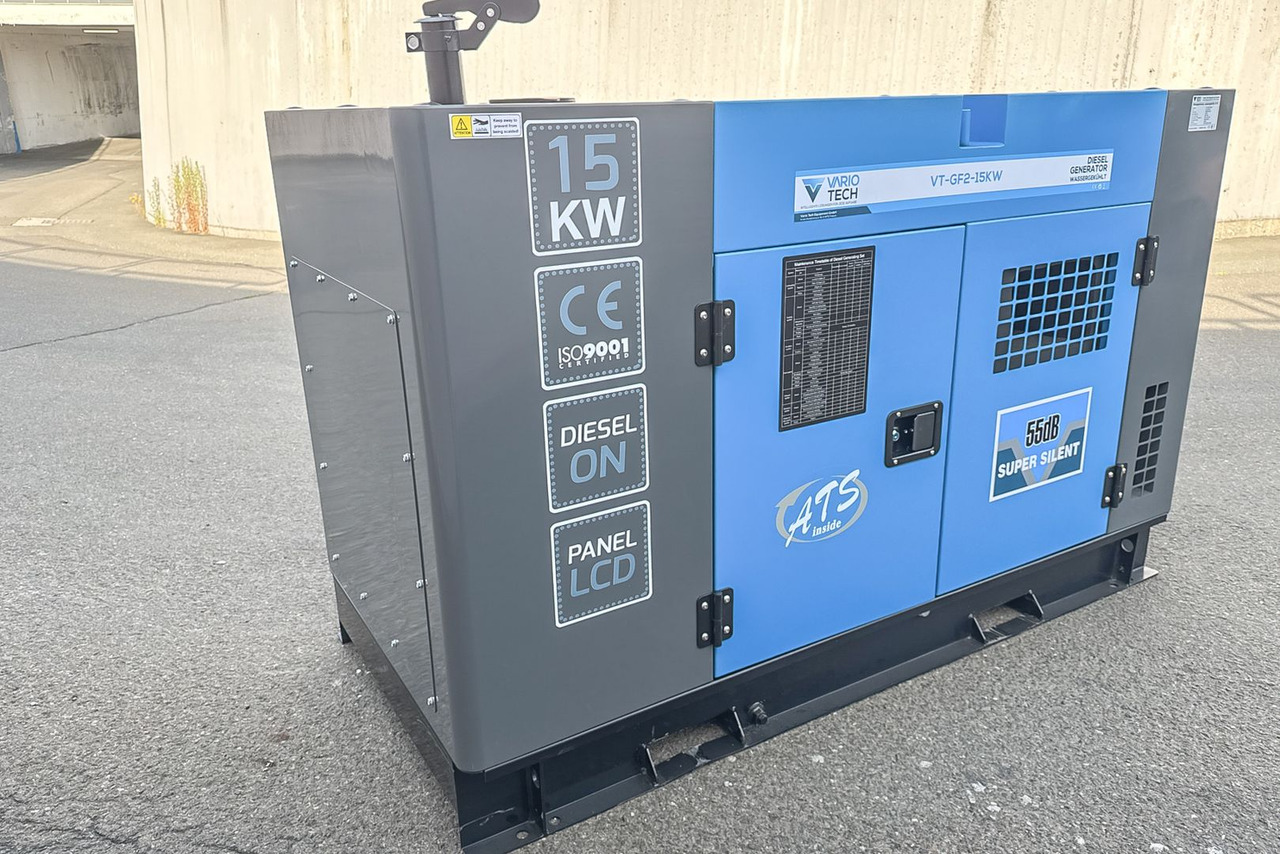 Vario Tech Dieselgenerator VT-GF2-15KW Super Silent + ATS - 发电机组:图4 Vario Tech Dieselgenerator VT-GF2-15KW Super Silent + ATS - 发电机组:图4
