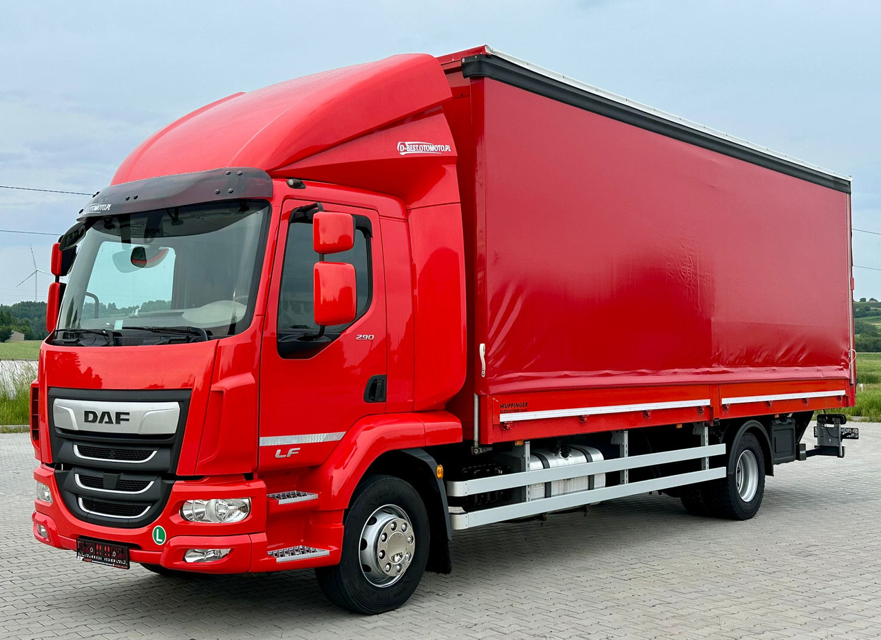 DAF LF 290 / BURTO - FIRANKA / 18 PALET / WINDA / 16 T DMC / SYPIALKA / 2020 ROK / SPROWADZONY - 侧帘卡车:图2 DAF LF 290 / BURTO - FIRANKA / 18 PALET / WINDA / 16 T DMC / SYPIALKA / 2020 ROK / SPROWADZONY - 侧帘卡车:图2