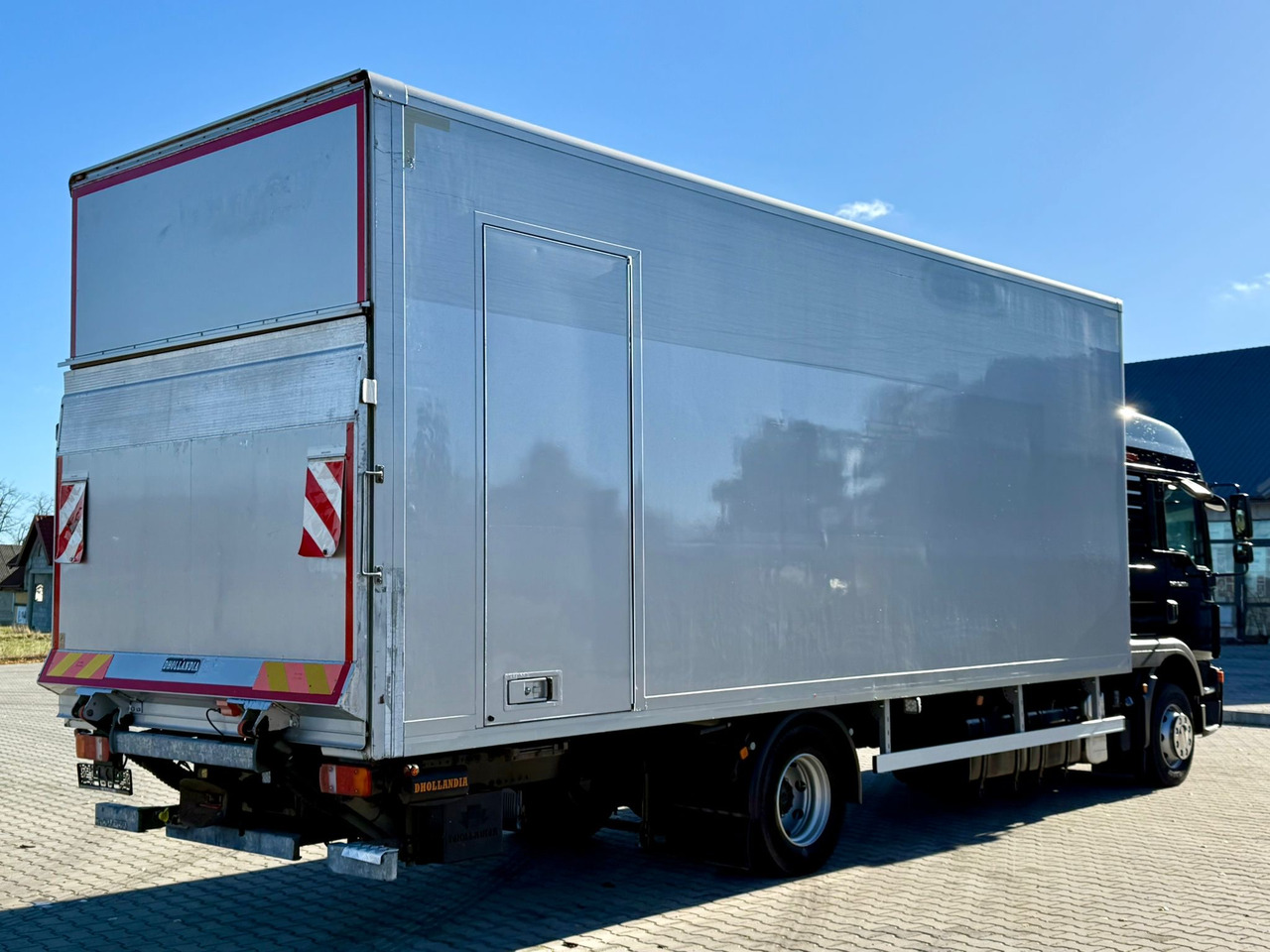 MAN TGM 12.290 / TGL / KONTENER / WINDA / 18 EUROPALET / SYPIALKA / - 厢式卡车:图3 MAN TGM 12.290 / TGL / KONTENER / WINDA / 18 EUROPALET / SYPIALKA / - 厢式卡车:图3