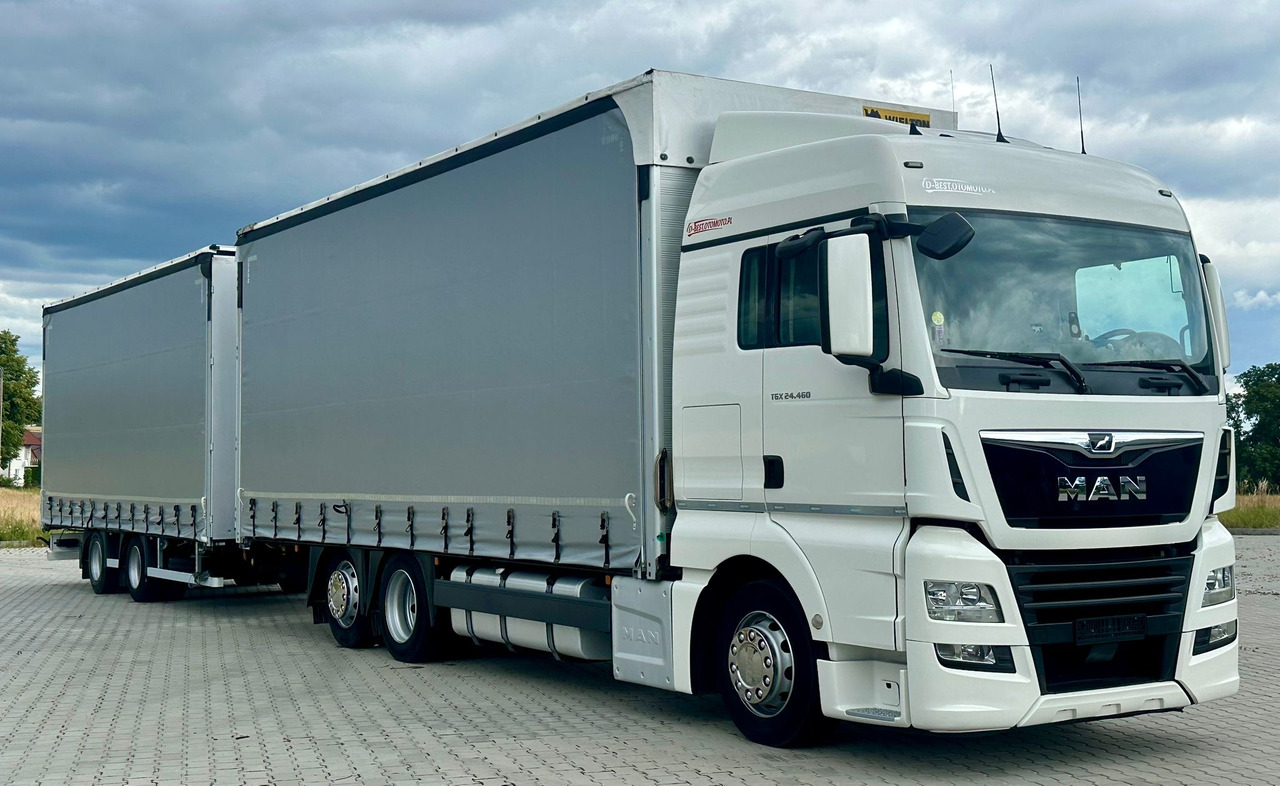 MAN TGX 26.460 / ZESTAW PRZEJAZDOWY / 38 PALET / AUTOMAT / SYPIALKA / PRZYCZEPA WIELTON / 2019 ROK / NISKI PRZEBIEG - 侧帘卡车:图2 MAN TGX 26.460 / ZESTAW PRZEJAZDOWY / 38 PALET / AUTOMAT / SYPIALKA / PRZYCZEPA WIELTON / 2019 ROK / NISKI PRZEBIEG - 侧帘卡车:图2