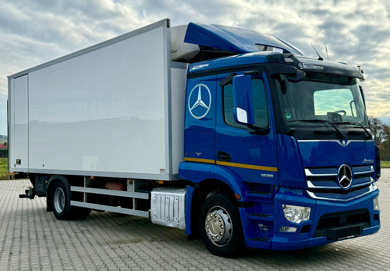 MERCEDES-BENZ ACTROS 1836 / CHŁODNIA / WINDA / 18 PALET / SILNIK 10677 cm3 / CARRIER / SYPIALKA / AUTOMAT / 2018 ROK - 冷藏车:图1 MERCEDES-BENZ ACTROS 1836 / CHŁODNIA / WINDA / 18 PALET / SILNIK 10677 cm3 / CARRIER / SYPIALKA / AUTOMAT / 2018 ROK - 冷藏车:图1