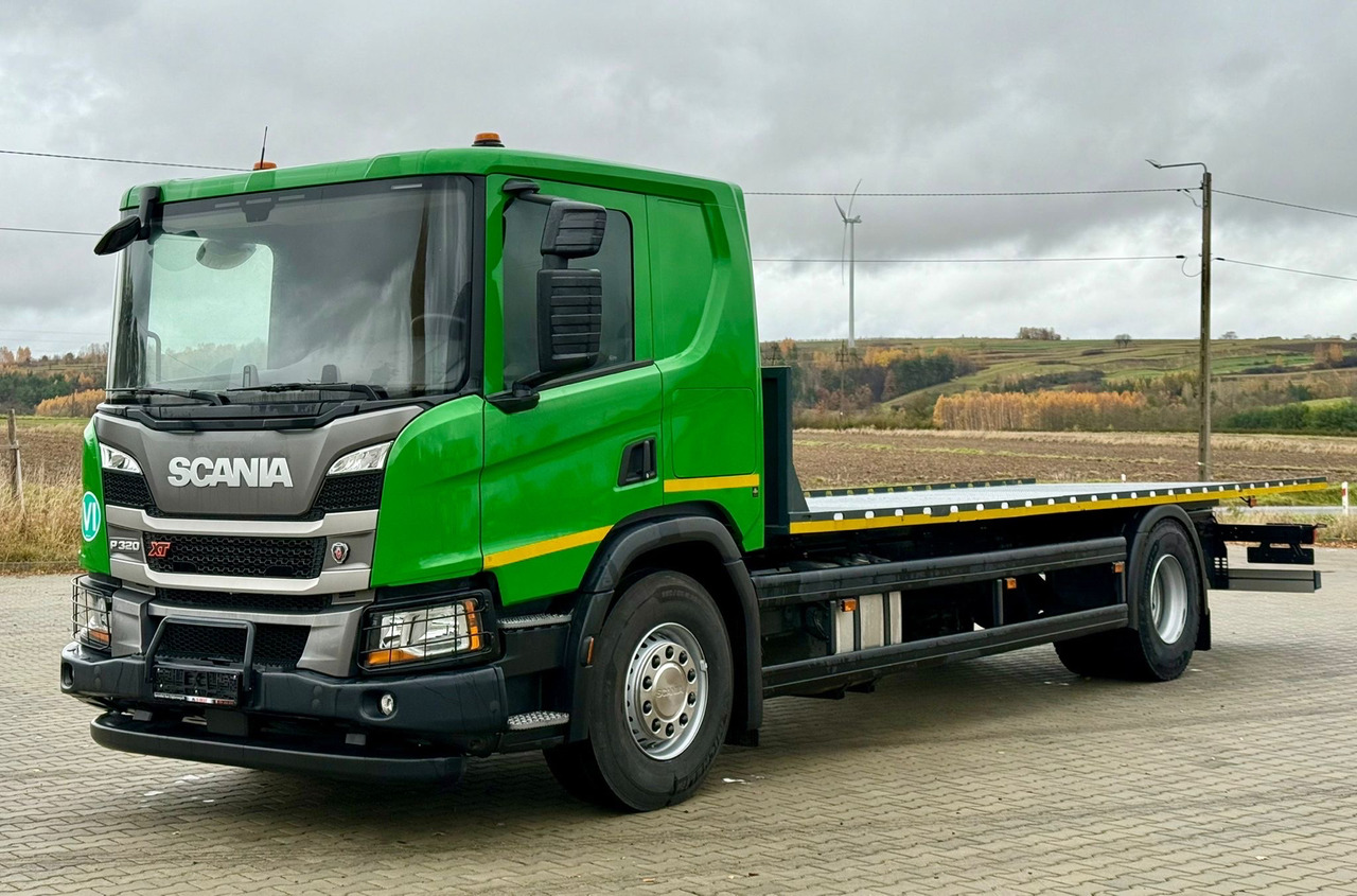 SCANIA P320 / PLATFORMA / NOWY / 5 TYŚ KM / SYPIALKA / 2023 ROK / CAŁA NA PODUSZKACH / 7.7 M DŁUGOŚCI / LAWETA / DO PRZEWOZU MASZYN ROLNICZYCH ITP - 栏板式/ 平板卡车:图2 SCANIA P320 / PLATFORMA / NOWY / 5 TYŚ KM / SYPIALKA / 2023 ROK / CAŁA NA PODUSZKACH / 7.7 M DŁUGOŚCI / LAWETA / DO PRZEWOZU MASZYN ROLNICZYCH ITP - 栏板式/ 平板卡车:图2