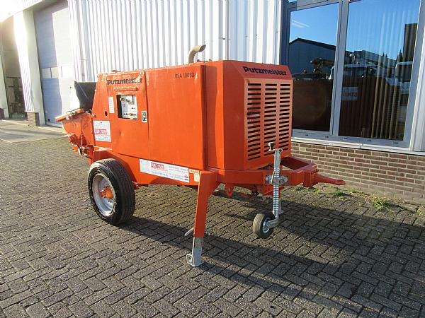 2014 PUTZMEISTER BSA 1005 DC concrete pump - 固定式混凝土泵:图3 2014 PUTZMEISTER BSA 1005 DC concrete pump - 固定式混凝土泵:图3