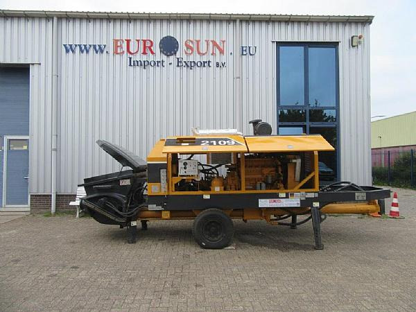 2014 PUTZMEISTER BSA 21 09 H - D - 固定式混凝土泵:图1 2014 PUTZMEISTER BSA 21 09 H - D - 固定式混凝土泵:图1