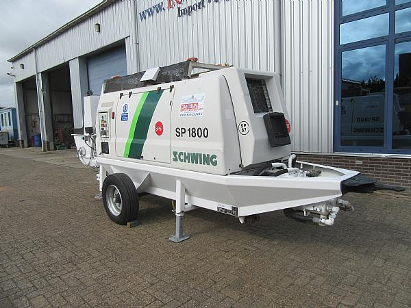 2014 SCHWING BP 1800 D -129 KW static pump - 固定式混凝土泵:图1 2014 SCHWING BP 1800 D -129 KW static pump - 固定式混凝土泵:图1