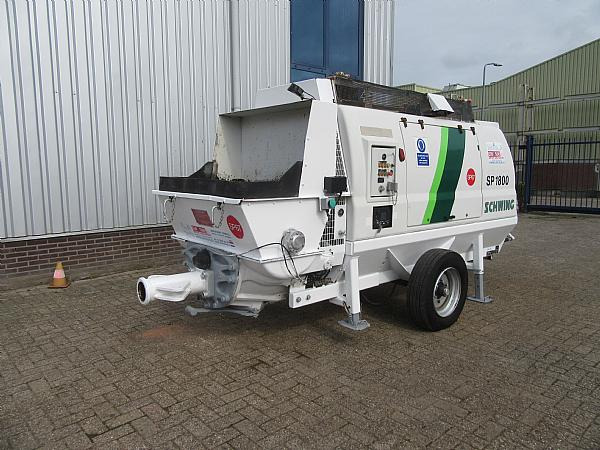 2014 SCHWING BP 1800 D -129 KW static pump - 固定式混凝土泵:图3 2014 SCHWING BP 1800 D -129 KW static pump - 固定式混凝土泵:图3