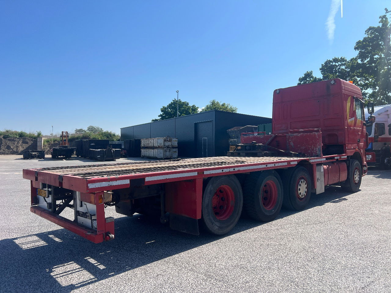 DAF XF 105.510 SC 8x2, Retarder - 栏板式/ 平板卡车:图3 DAF XF 105.510 SC 8x2, Retarder - 栏板式/ 平板卡车:图3