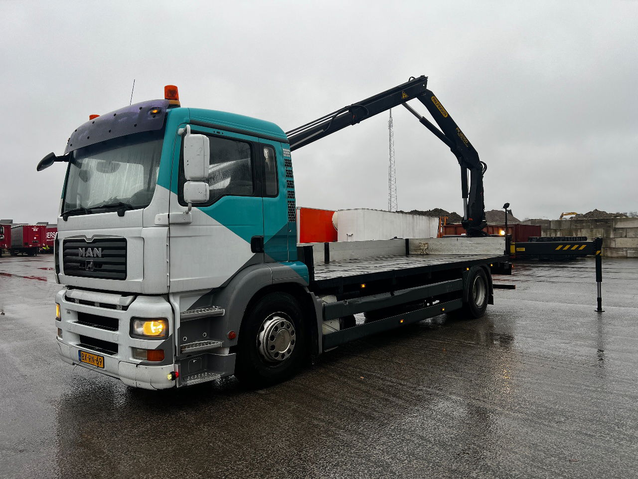 MAN TGA 18.310 met Palfinger PK12000 kraan - 起重车:图1 MAN TGA 18.310 met Palfinger PK12000 kraan - 起重车:图1