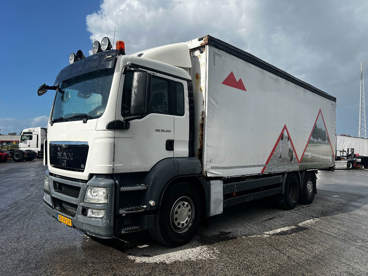 MAN TGS 26.400 6x2, Euro 5 - 侧帘卡车:图1 MAN TGS 26.400 6x2, Euro 5 - 侧帘卡车:图1