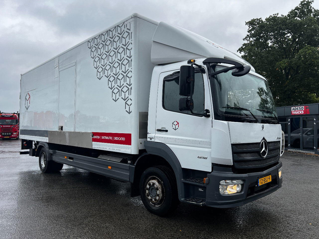 Mercedes-Benz Atego 1218 Euro 6, Full steel suspension - 厢式卡车:图2 Mercedes-Benz Atego 1218 Euro 6, Full steel suspension - 厢式卡车:图2