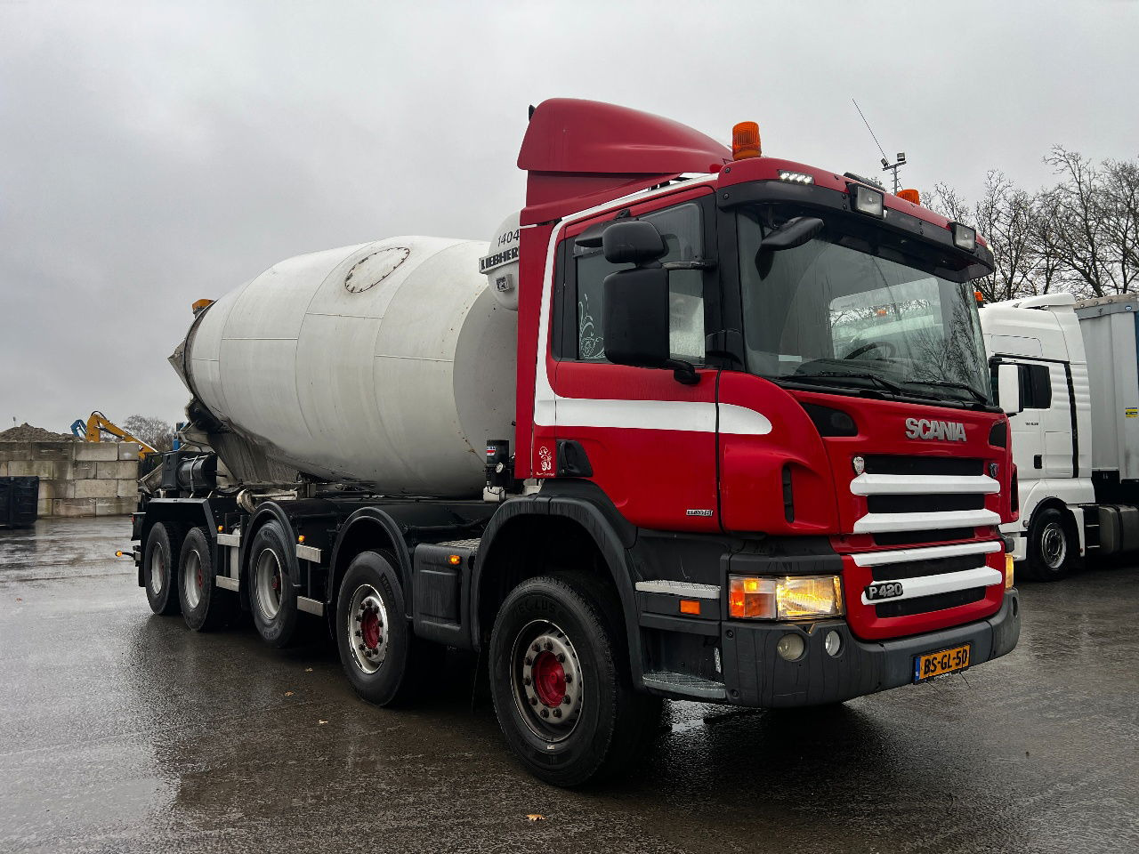 Scania P420 10x4, 15m3 Liebherr, full steel - 混凝土搅拌车:图2 Scania P420 10x4, 15m3 Liebherr, full steel - 混凝土搅拌车:图2