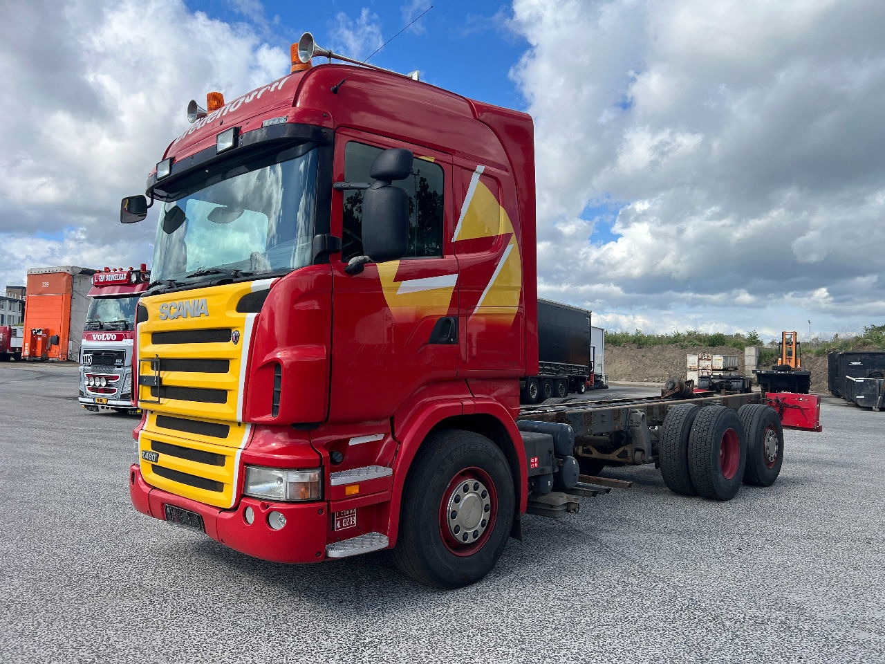 Scania R480 Highline 6x2, Retarder, Euro 5 - 驾驶室底盘卡车:图1 Scania R480 Highline 6x2, Retarder, Euro 5 - 驾驶室底盘卡车:图1