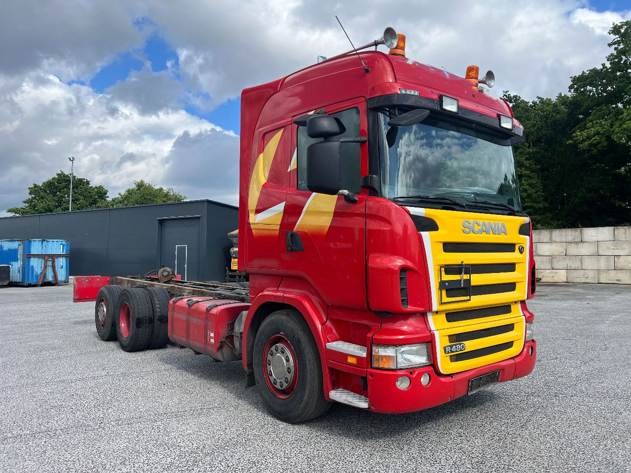 Scania R480 Highline 6x2, Retarder, Euro 5 - 驾驶室底盘卡车:图2 Scania R480 Highline 6x2, Retarder, Euro 5 - 驾驶室底盘卡车:图2
