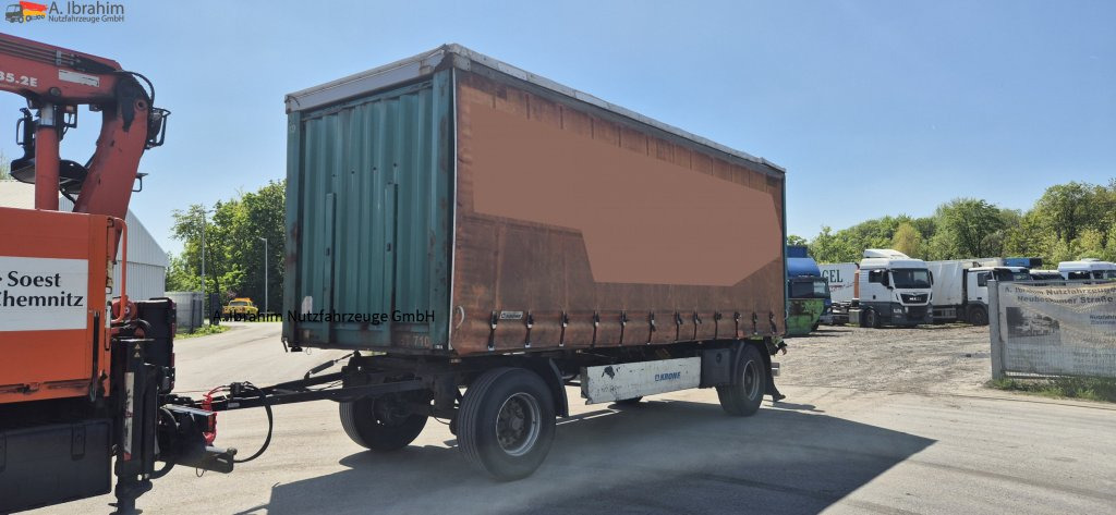 Krone AZP Schiebeplane, Edscha - 侧帘拖车:图1 Krone AZP Schiebeplane, Edscha - 侧帘拖车:图1