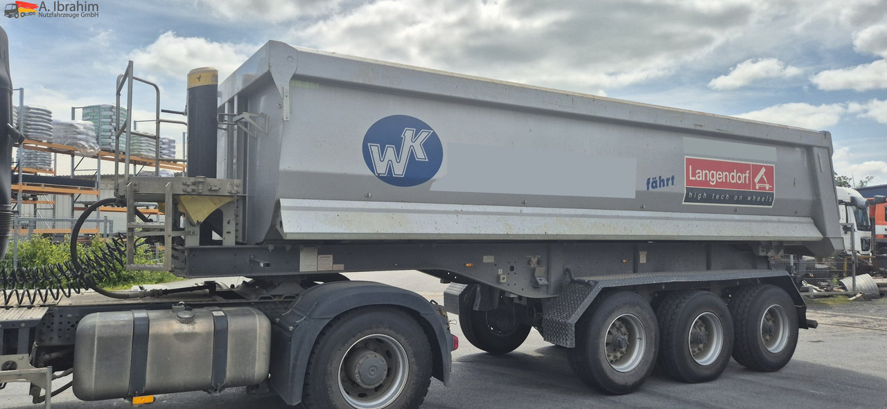 Langendorf SKS-HS 24/29 24 cbm, einsatzbereit - 翻斗半拖车:图1 Langendorf SKS-HS 24/29 24 cbm, einsatzbereit - 翻斗半拖车:图1