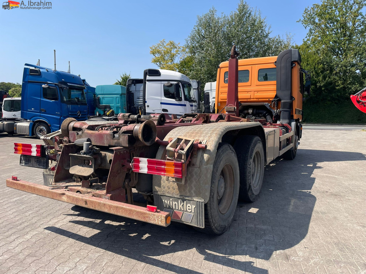 吊钩升降车 Mercedes-Benz 2643 6x4 | Blatt Luft | Meiller Haken, mp1：图11