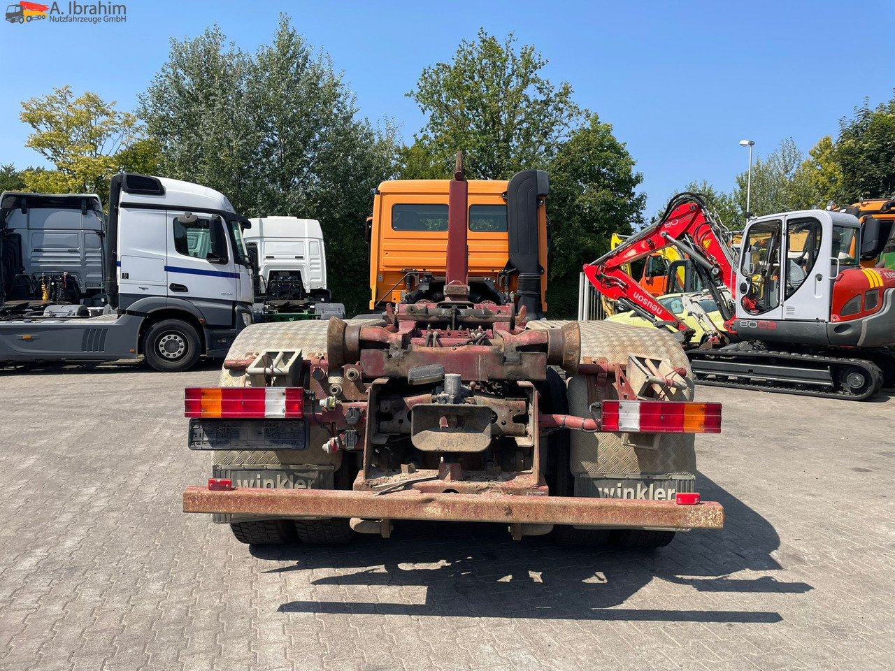 吊钩升降车 Mercedes-Benz 2643 6x4 | Blatt Luft | Meiller Haken, mp1：图12