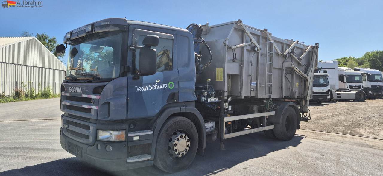 Scania P 280 Edelstahlkipper für Tierabfälle 2 Kammer - 翻斗车, 起重车:图1 Scania P 280 Edelstahlkipper für Tierabfälle 2 Kammer - 翻斗车, 起重车:图1