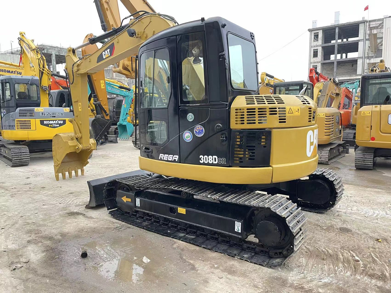 Caterpillar 308D CR - 小型挖掘机:图4 Caterpillar 308D CR - 小型挖掘机:图4