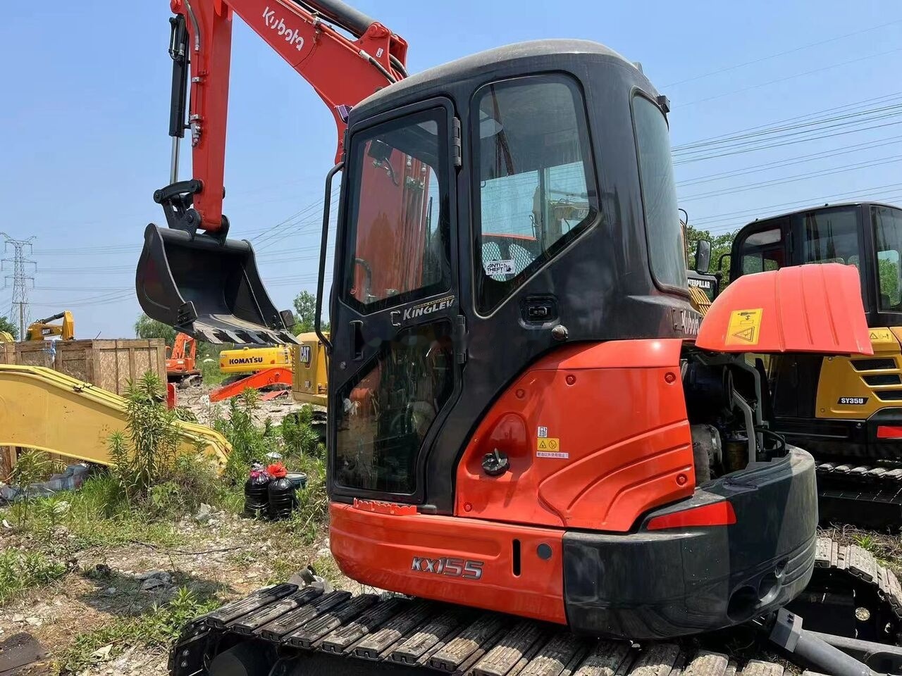Kubota KX155 - 小型挖掘机:图4 Kubota KX155 - 小型挖掘机:图4