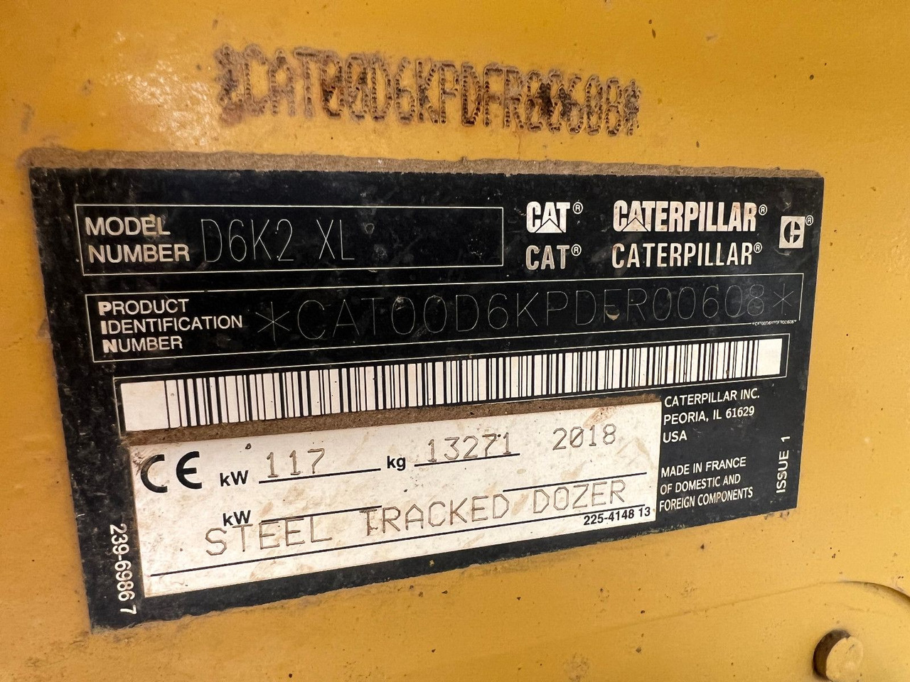 CAT D 6K XL mit Aufreisser u. Trimble - 推土机:图5 CAT D 6K XL mit Aufreisser u. Trimble - 推土机:图5