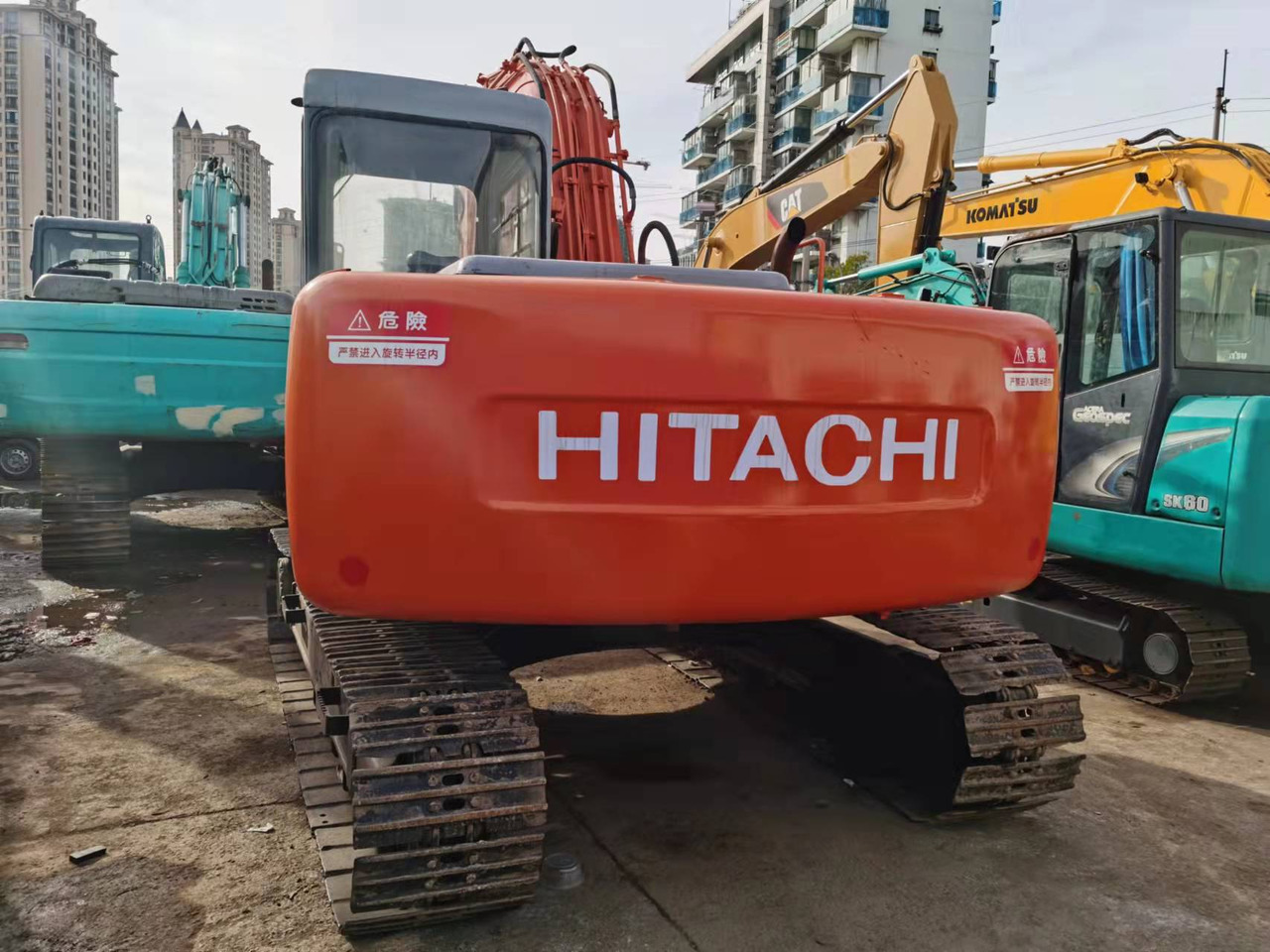 履带式挖掘机 HITACHI EX120-2：图6