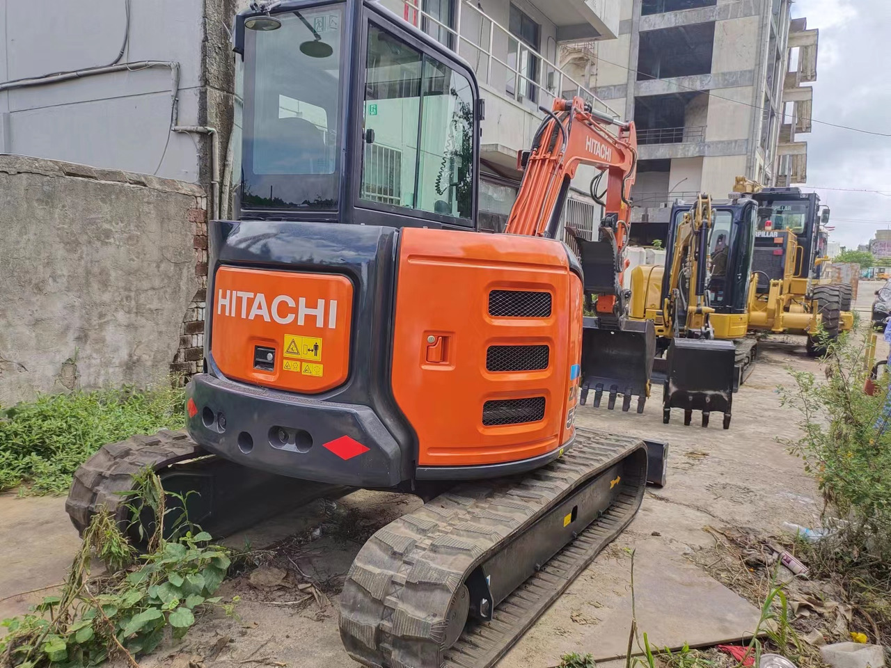 HITACHI ZX55 USR-5A - 小型挖掘机:图3 HITACHI ZX55 USR-5A - 小型挖掘机:图3