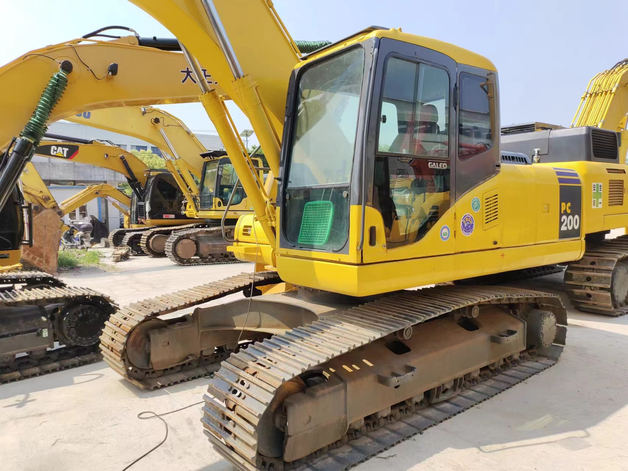 KOMATSU PC200-7 PC200 - 履带式挖掘机:图5 KOMATSU PC200-7 PC200 - 履带式挖掘机:图5