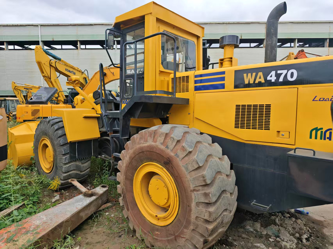 KOMATSU WA470 - 轮式装载机:图1 KOMATSU WA470 - 轮式装载机:图1