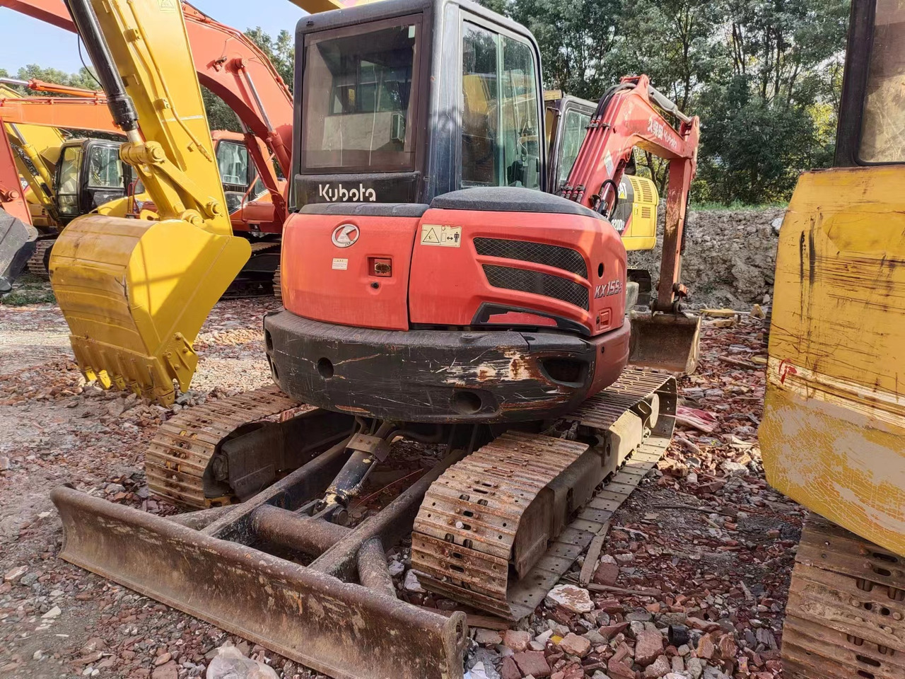 KUBOTA KX155-5 - 小型挖掘机:图3 KUBOTA KX155-5 - 小型挖掘机:图3