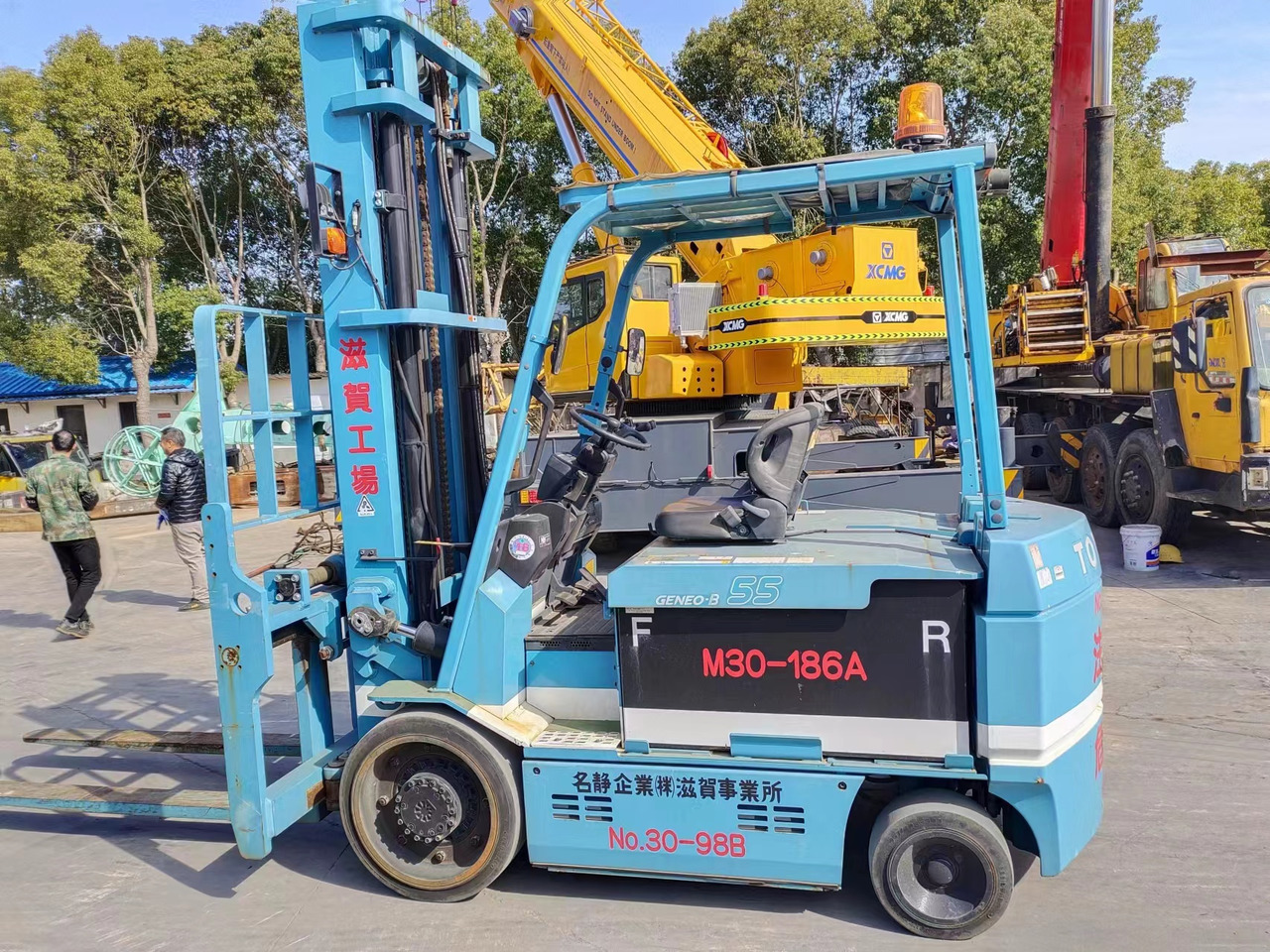 TOYOTA 7FBCU55 electric forklift from Japan original - 电动叉车:图1 TOYOTA 7FBCU55 electric forklift from Japan original - 电动叉车:图1