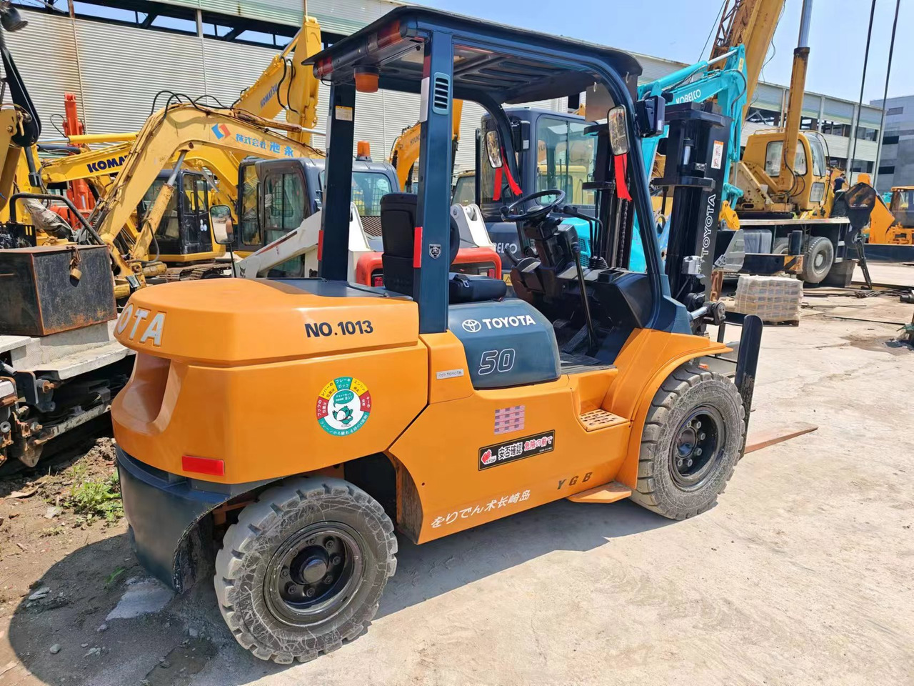 TOYOTA FD50 - 柴油叉车:图2 TOYOTA FD50 - 柴油叉车:图2