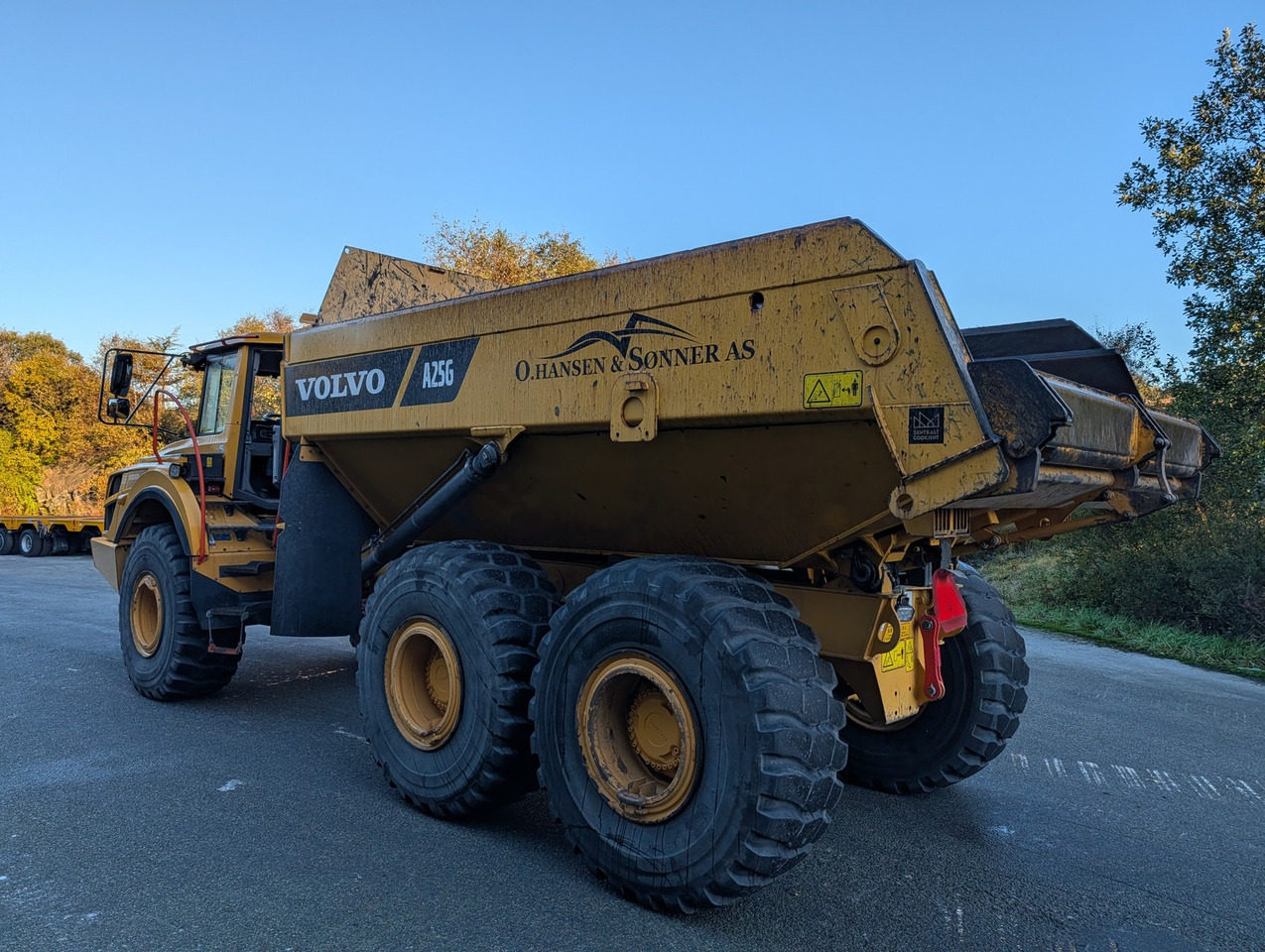 Volvo A25G på hvite skilt - 铰接式自卸车:图4 Volvo A25G på hvite skilt - 铰接式自卸车:图4