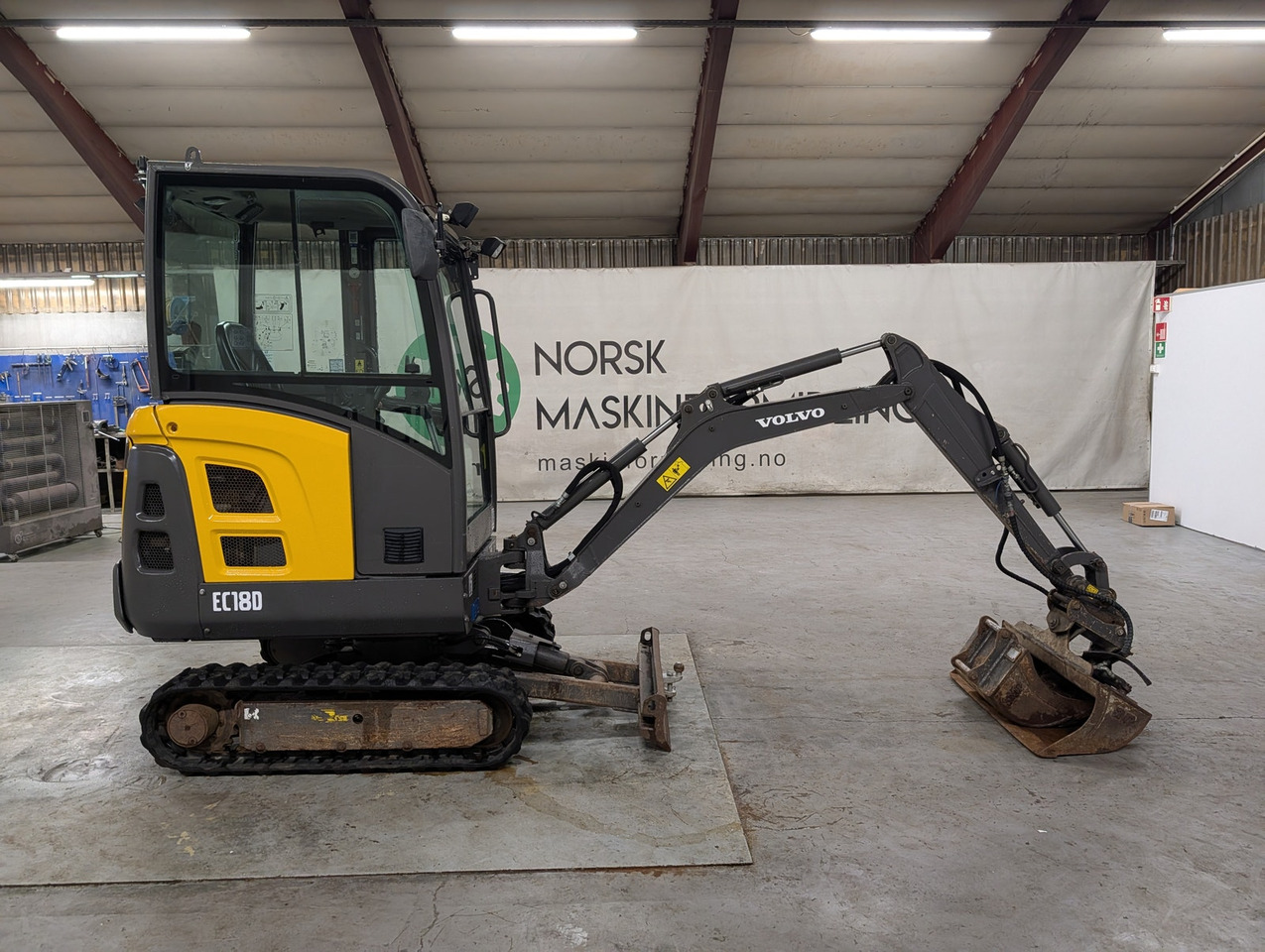 Volvo ECR18D - 小型挖掘机:图5 Volvo ECR18D - 小型挖掘机:图5