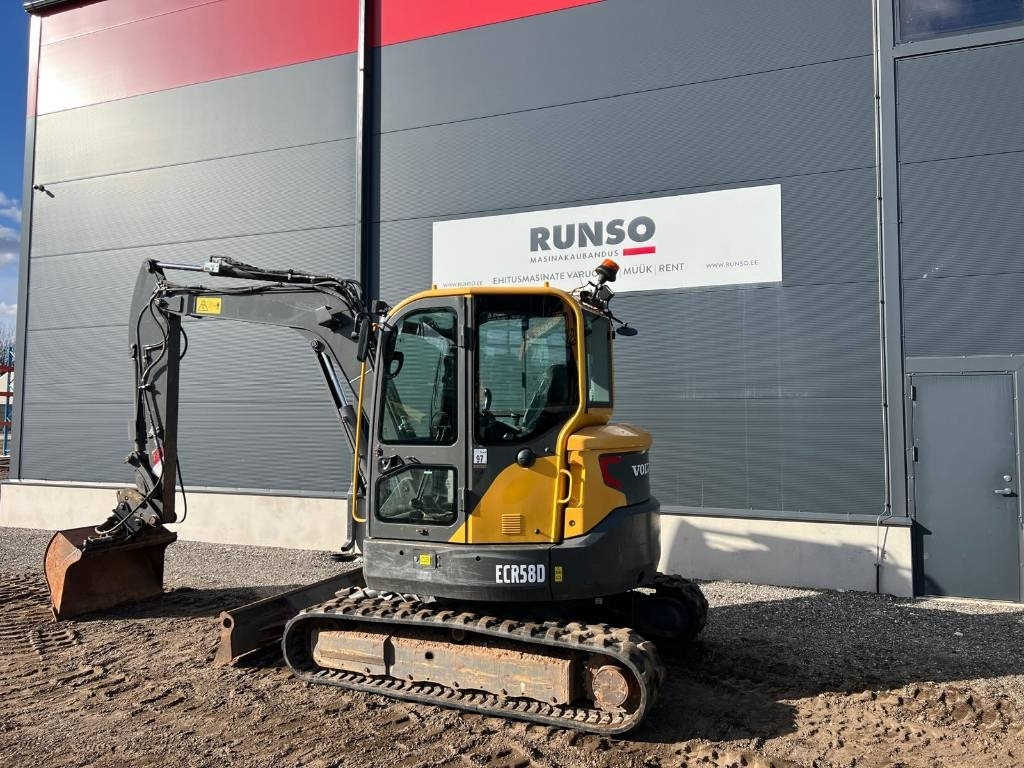 Volvo ECR 58 D - 小型挖掘机:图4 Volvo ECR 58 D - 小型挖掘机:图4