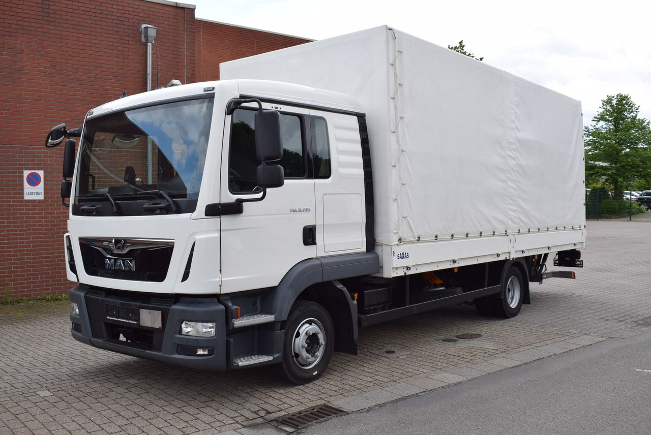 MAN TGL 8.190 Pritsche Plane LBW Tempomat Klima - 侧帘货车:图1 MAN TGL 8.190 Pritsche Plane LBW Tempomat Klima - 侧帘货车:图1