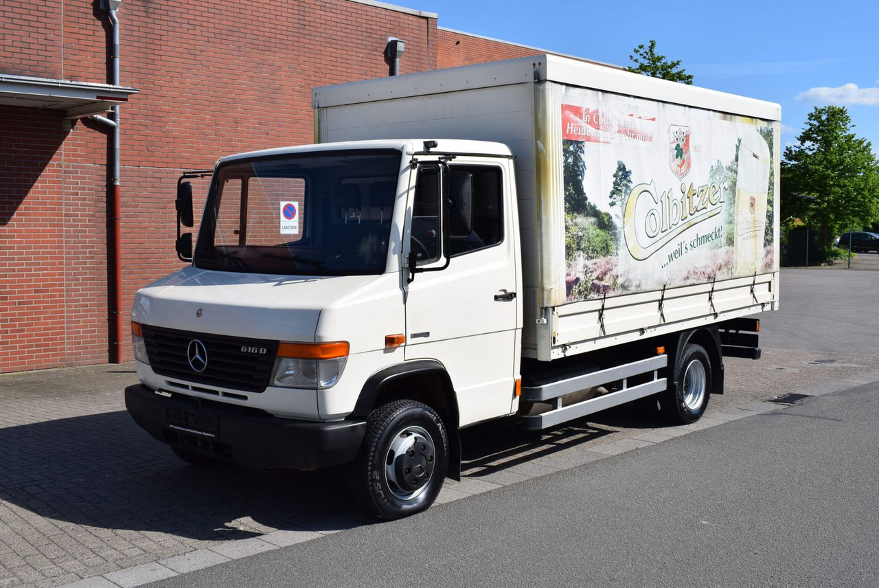 Mercedes-Benz Vario Vario 616 D GetränkeNutzlast 2450KG - 侧帘货车:图2 Mercedes-Benz Vario Vario 616 D GetränkeNutzlast 2450KG - 侧帘货车:图2