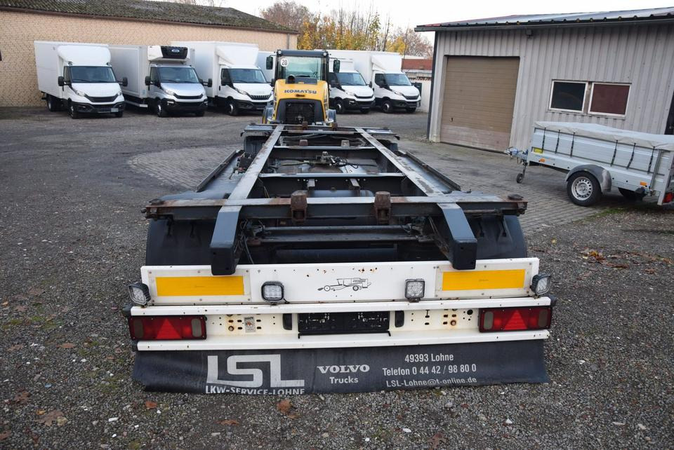 Schmitz Cargobull AFW 18 L20 Maxi SAF Achsen 2 X Palettenkasten - 集装箱运输车/ 可拆卸车身的拖车:图4 Schmitz Cargobull AFW 18 L20 Maxi SAF Achsen 2 X Palettenkasten - 集装箱运输车/ 可拆卸车身的拖车:图4