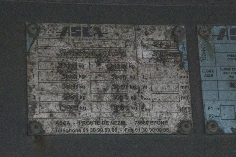 冷藏半拖车 Asca CARRIER 1850 MT+CLOISON+ESS. DIRECT./STEERING/GELENKT：图7