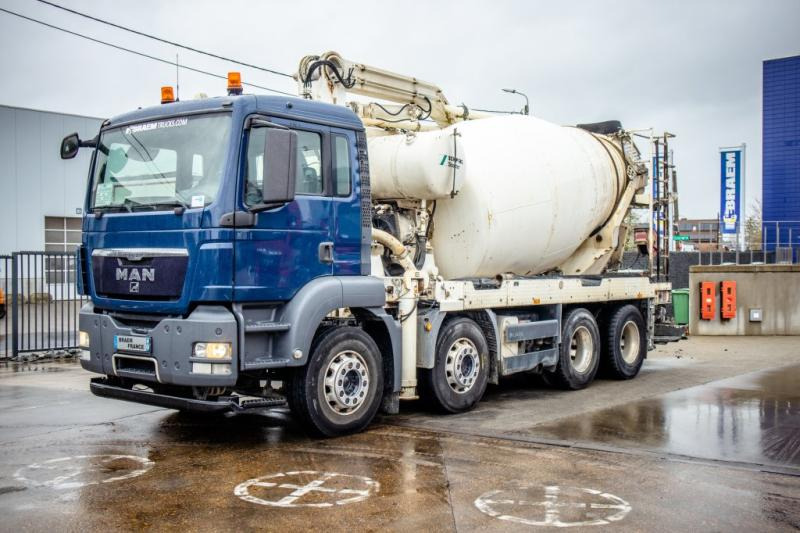 MAN TGS 35.400 BB+STETTER8M³+SCHWING21M - 混凝土泵车:图4 MAN TGS 35.400 BB+STETTER8M³+SCHWING21M - 混凝土泵车:图4