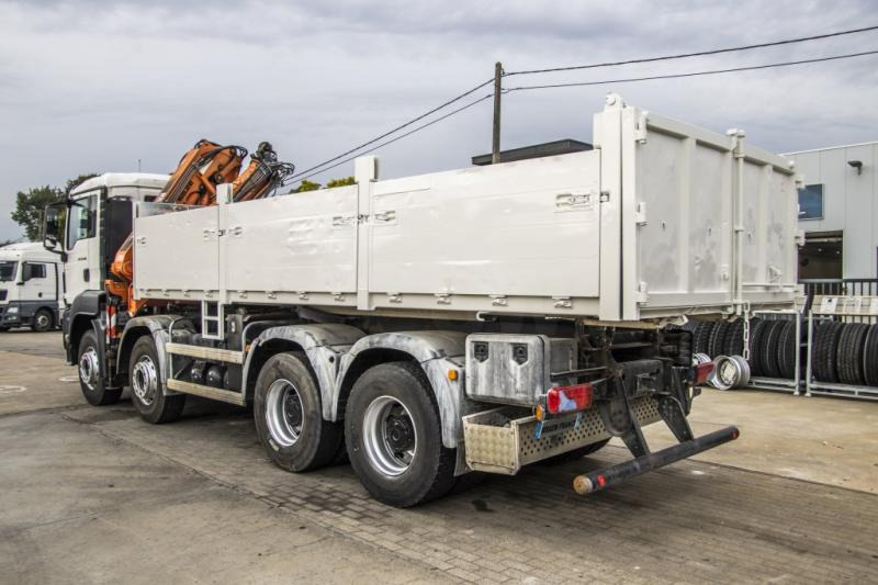 翻斗车, 起重车 MAN TGS 35.400+TEREX 16T/2：图7