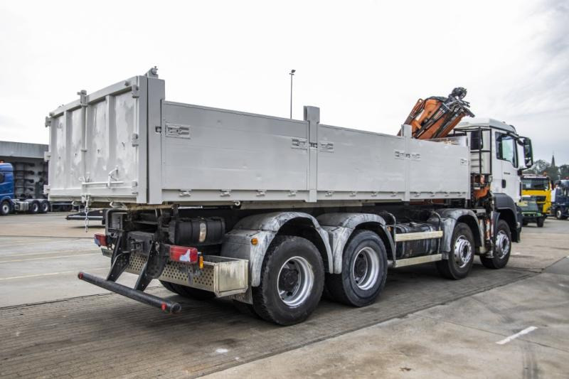 翻斗车, 起重车 MAN TGS 35.400+TEREX 16T/2：图6