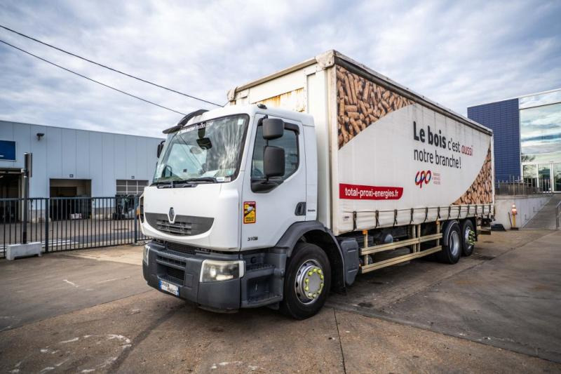 Renault PREMIUM 310 6X2 + Palfinger 2.5T - 侧帘卡车:图1 Renault PREMIUM 310 6X2 + Palfinger 2.5T - 侧帘卡车:图1