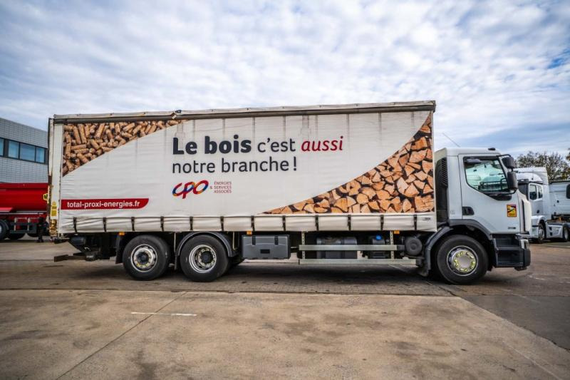 Renault PREMIUM 310 6X2 + Palfinger 2.5T - 侧帘卡车:图3 Renault PREMIUM 310 6X2 + Palfinger 2.5T - 侧帘卡车:图3