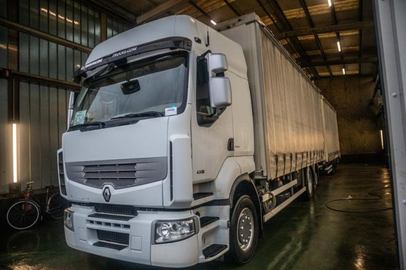 Renault PREMIUM 430DXI-6X2-(+remorque=3.500€) - 侧帘卡车:图1 Renault PREMIUM 430DXI-6X2-(+remorque=3.500€) - 侧帘卡车:图1