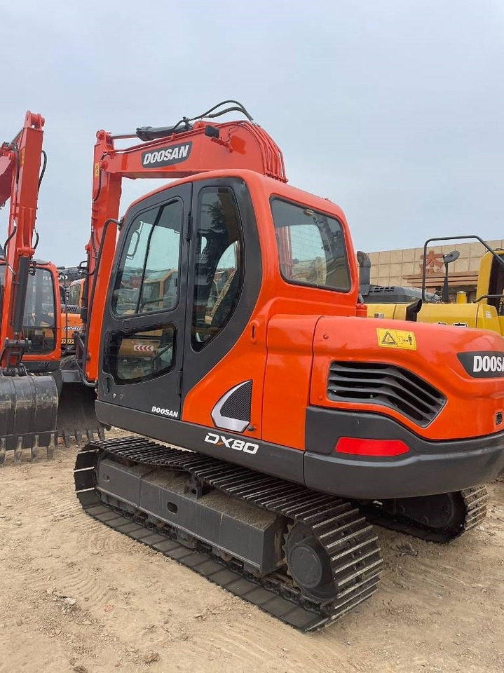 Doosan DX80 - 小型挖掘机:图1 Doosan DX80 - 小型挖掘机:图1