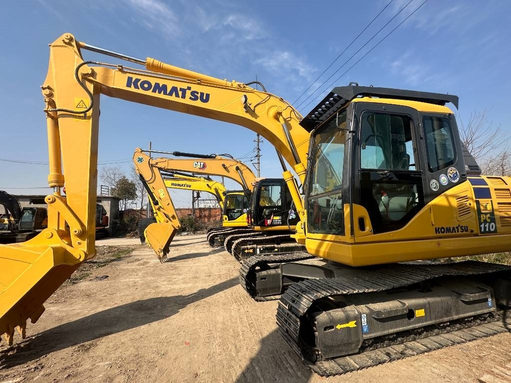 Komatsu PC 110 - 履带式挖掘机:图3 Komatsu PC 110 - 履带式挖掘机:图3