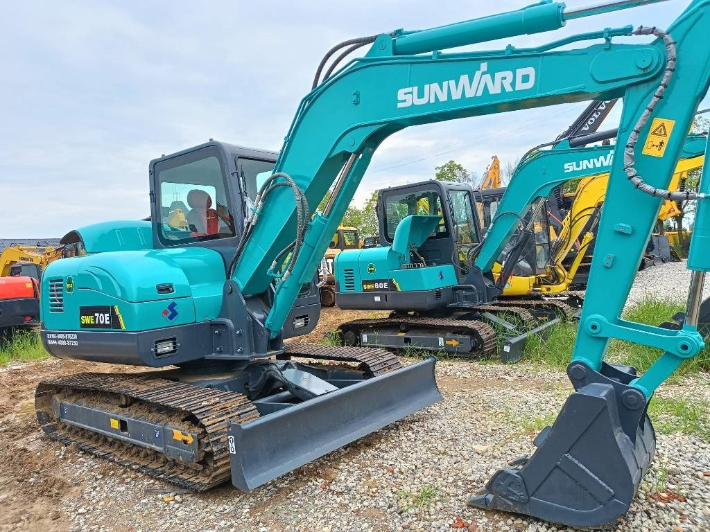 Sunward SWE 70 - 履带式挖掘机:图4 Sunward SWE 70 - 履带式挖掘机:图4